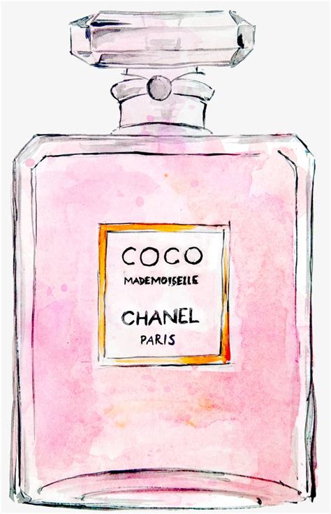 chanel perfume bottle clip art.